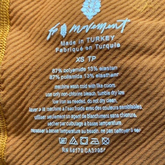 Free People Free Throw Leggings Size XM - Picture 8 of 8